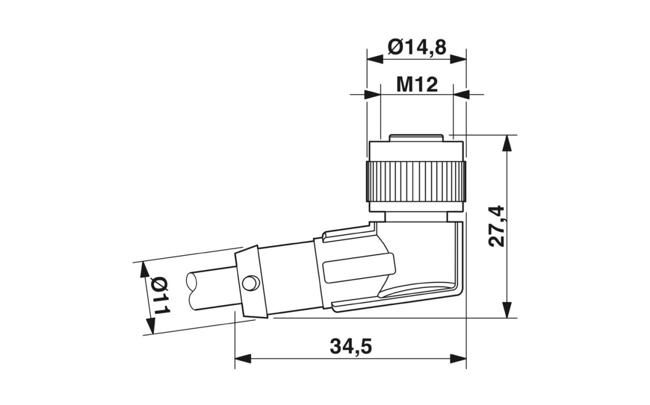 菲尼克斯-傳感器電纜-1415687