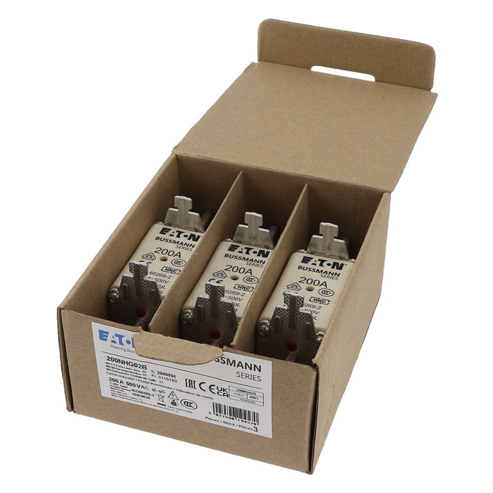 Bussmann-快速保險絲- 200NHG02B