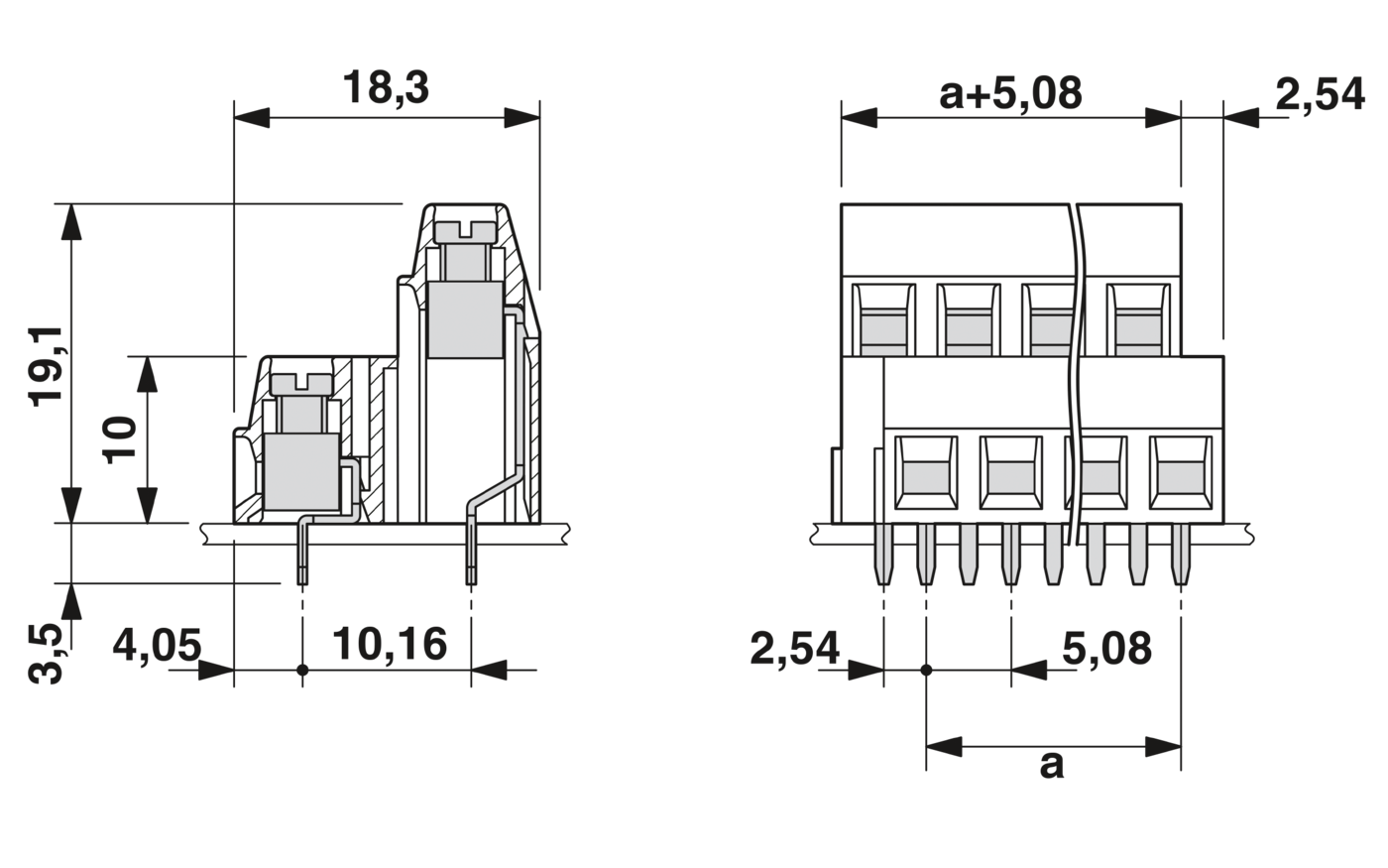 PCB端子 - 1726163