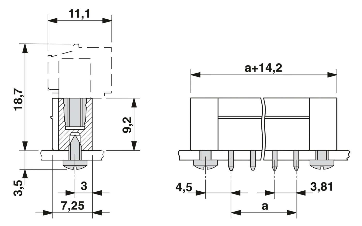 PCB插座 - 1830619