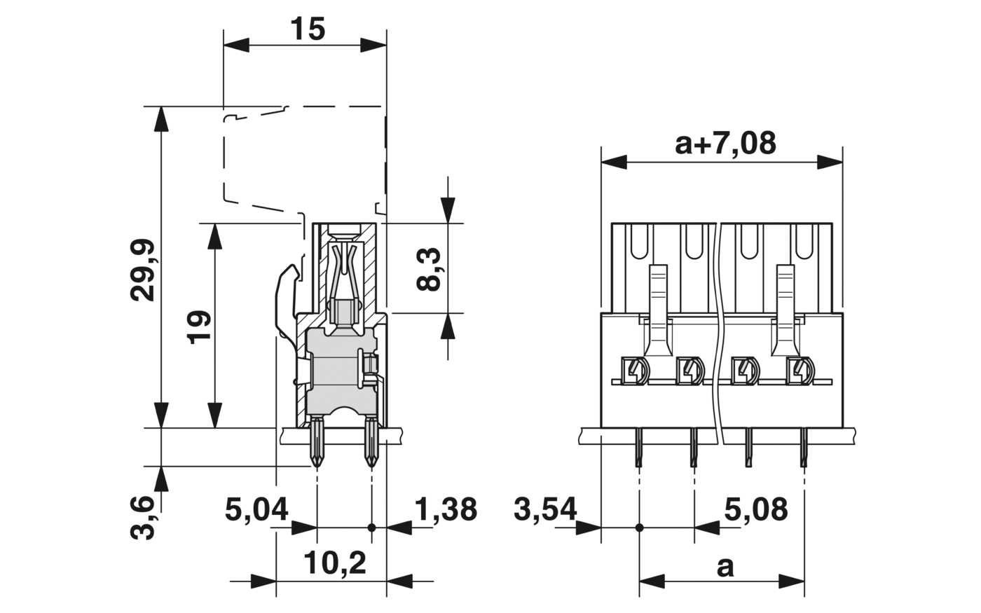 PCB插座 -1786035