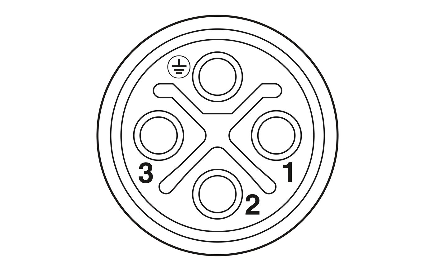 菲尼克斯 Phoenix Contact-電源線-1424103
