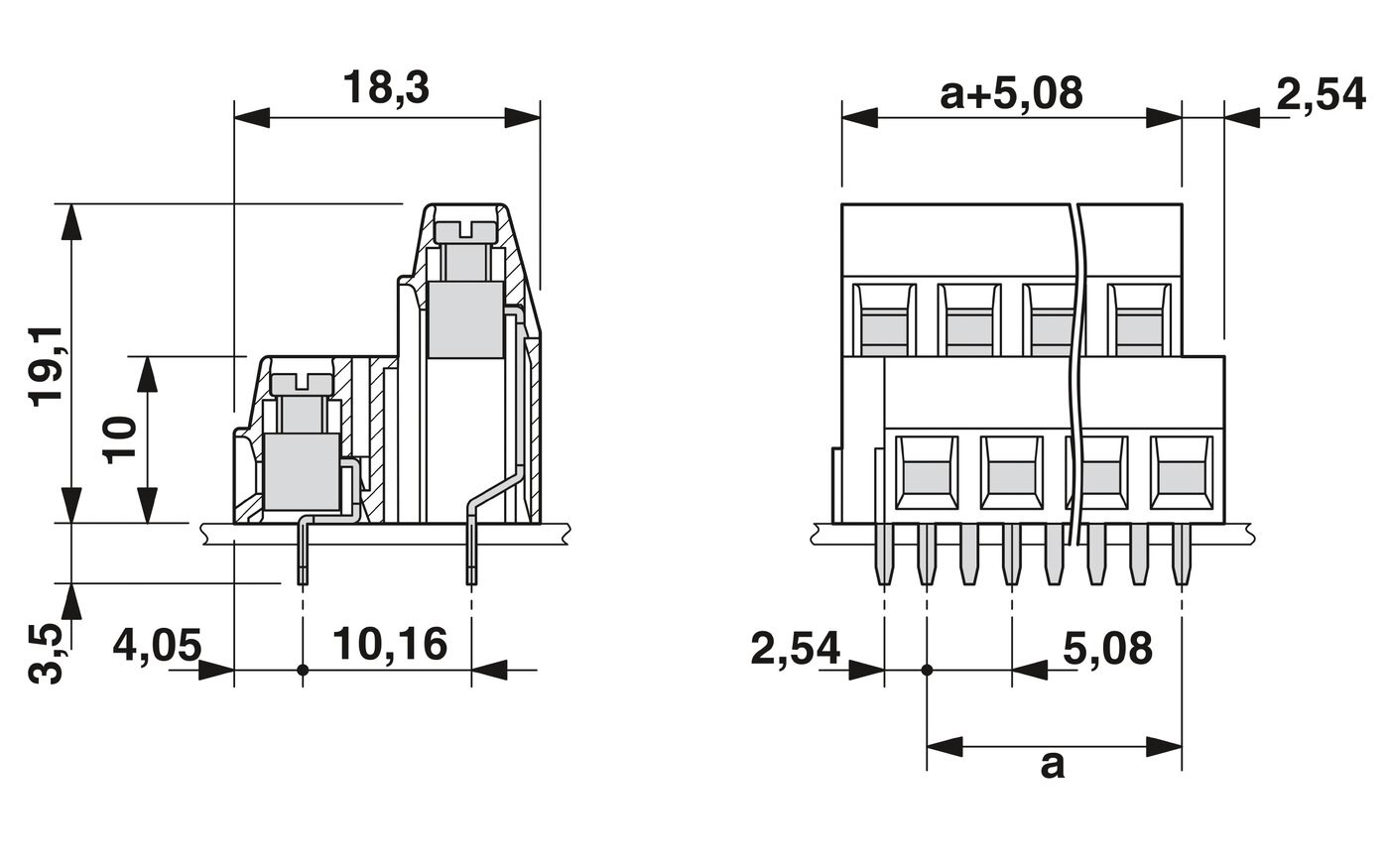 菲尼克斯 Phoenix Contact-PCB端子-1726066