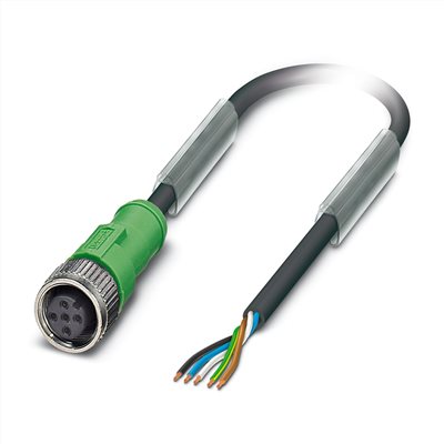 1453889§SAC-5P- 5,0-PVC/M12FS - 傳感器/執行器電纜
