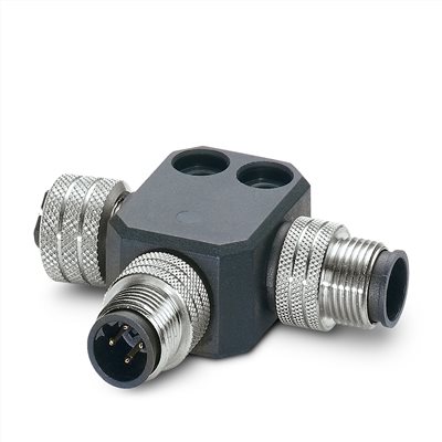 1458884§SAC-M12T/2XM12 PBDP - T型分配器