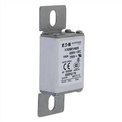 170M1469§160 A, 690 Vac(IEC), size 000高速保險絲