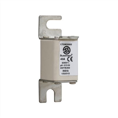 170M2660§40A, 690 Vac, size 00,高速保險絲