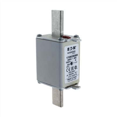 170M3808D§40A, 690 Vac (IEC), 700 Vac (UL),高速保險絲