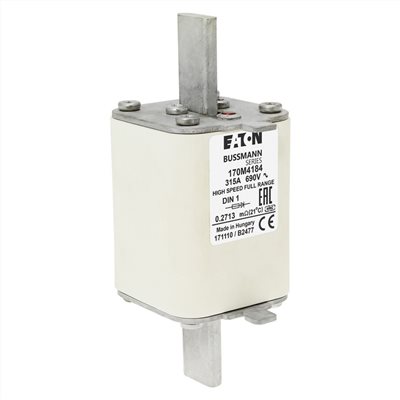 170M4184§315A,700Vac (UL)、690Vac (IEC),高速保險絲