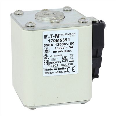 170M5595§550A, 1250 Vac(IEC), 1300Vac(UL),高速保險絲