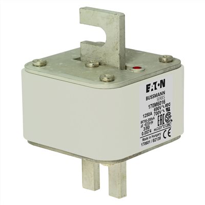 170M6017§1400A, 690 Vac (IEC),700 Vac (UL),高速保險絲