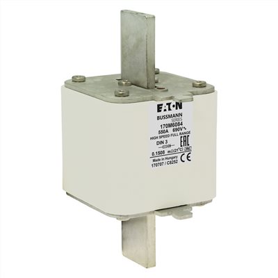 170M6085§630A, 690 Vac (IEC),高速保險絲