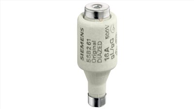 5SB231§DIAZED fuse link 500 V for cable and line protection gG, Size DII, E27, 6A