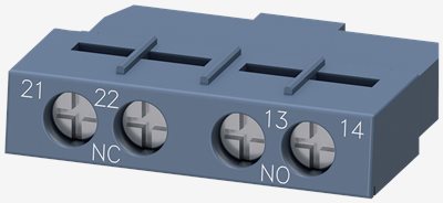 3RV2901-1E§Auxiliary switch transverse 1 NO+1 NC screw terminal for circuit breaker 3RV2