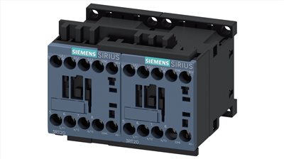3RA2316-8XB30-1BB4§Reversing contactor assembly AC-3, 4 kW/400 V, 24 V DC 3-pole, Size S00 screw terminal electrical and mechanical interlock