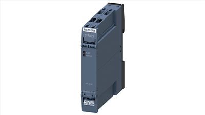 3RN2010-1CA30§Thermistor motor protection relay Compact evaluation unit 17.5 mm enclosure Screw terminal 1 NO contact, 1 NC contact US = 24 V AC/DC Auto RESET suitable for bimetallic switch 2 LEDs (Ready/Tripped) galvanic isolation