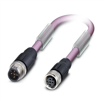 1507544§總線電纜 - SAC-5P-M12MS/ 1,0-920/M12FS